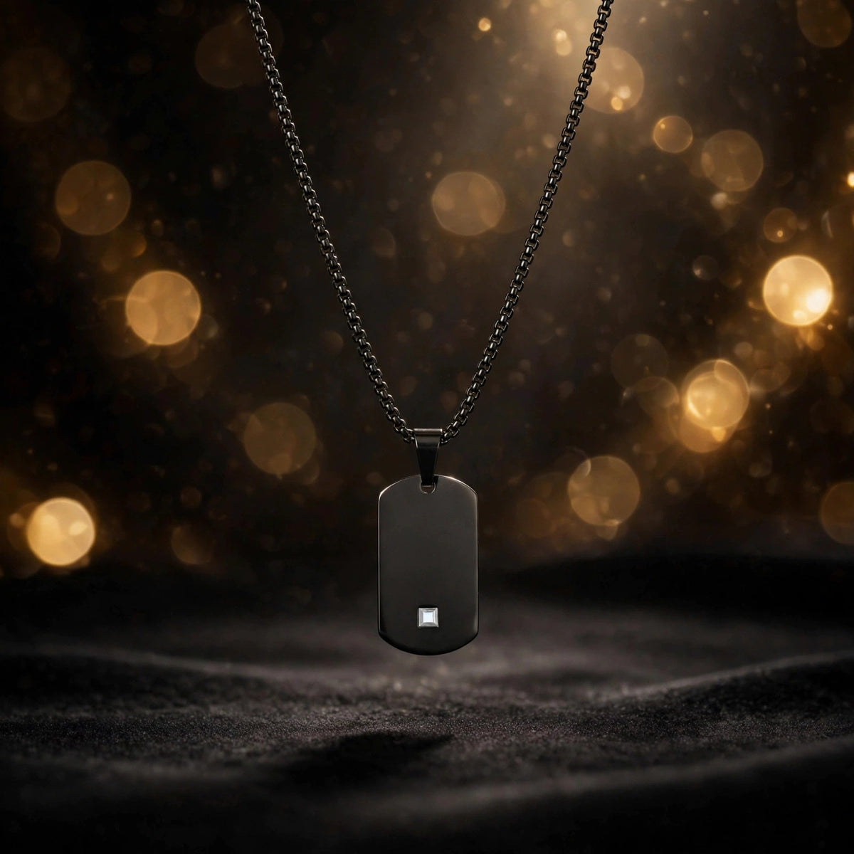 Center Line Diamond Neck Chain