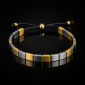 Titan Gold Silver Bracelet
