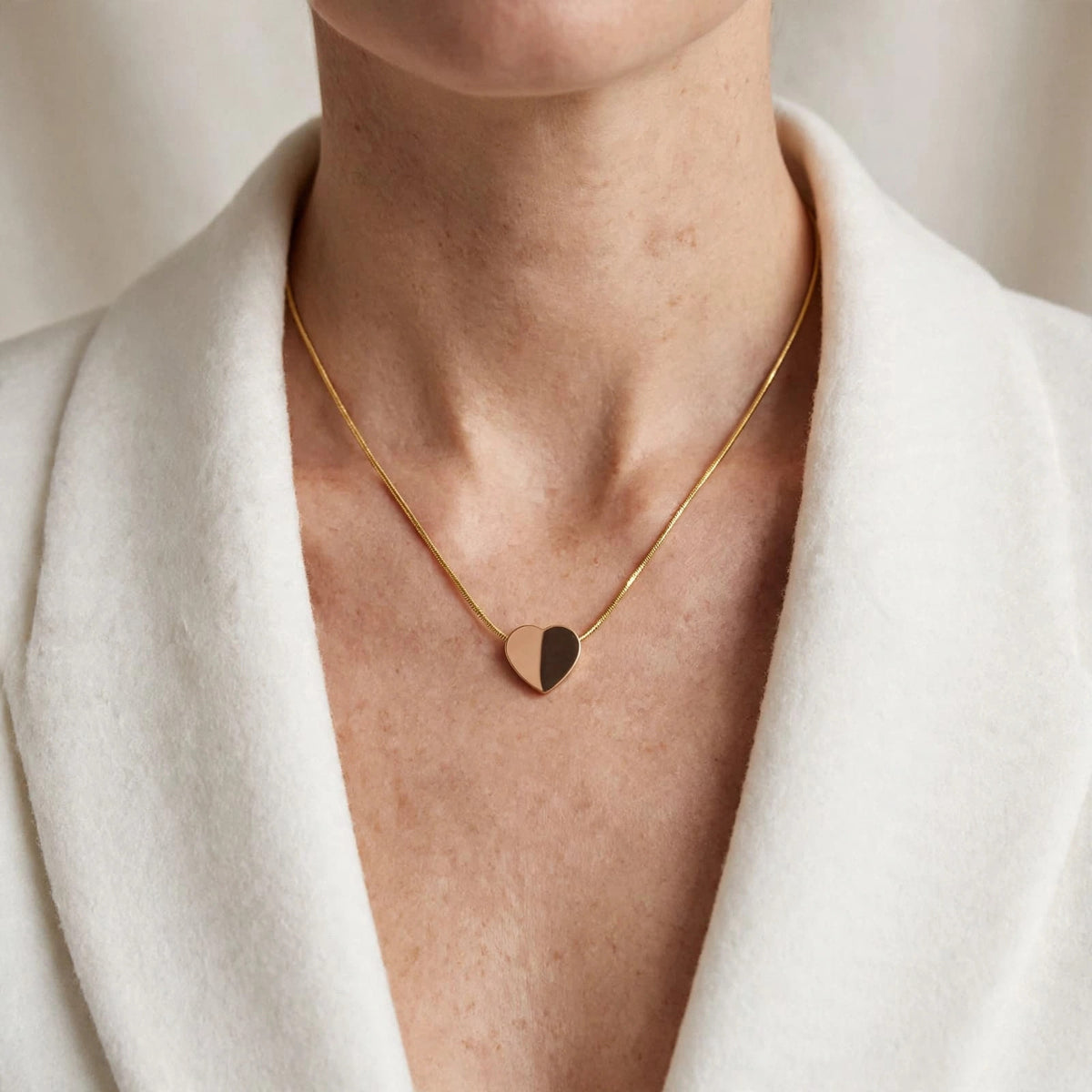 Heart Necklace 1 Carat